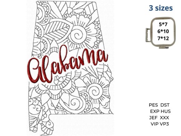 Alabama State: A Bold 4th of July Embroidery Review