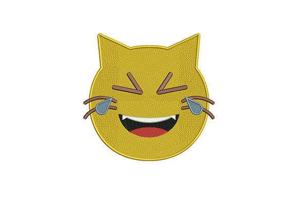 Cat Face Emoji: A Festive Embroidery Design Review