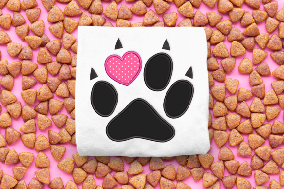 Cat Paw with Heart: A Sweet Embroidery Review