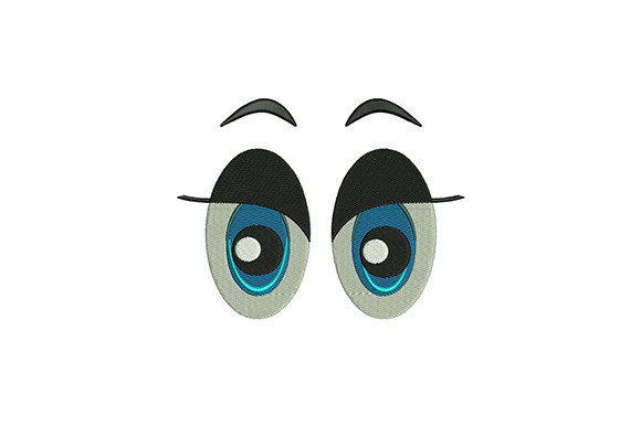 Eyes Emoji Embroidery Design Review for Makers