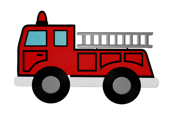 Fire Truck Embroidery Review for Boutique Apparel