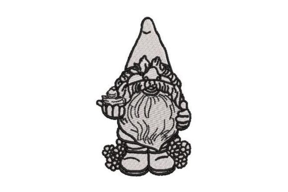 Garden Gnome Line Art: A Seller's Review for Etsy Shops