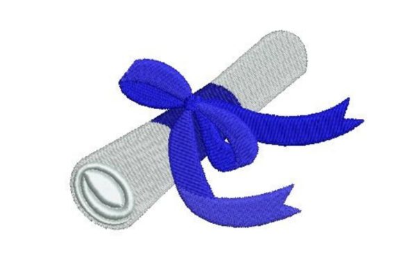 Graduation Skroll with Royal Blue Review