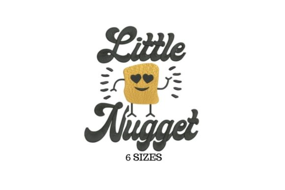 Little Nugget Embroidery Design