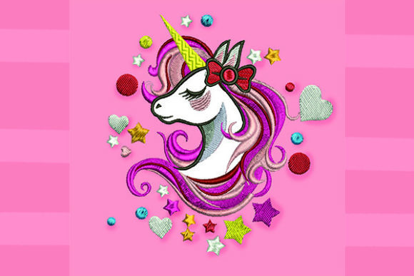 Pink Unicorn Embroidery Design Review for Etsy Sellers