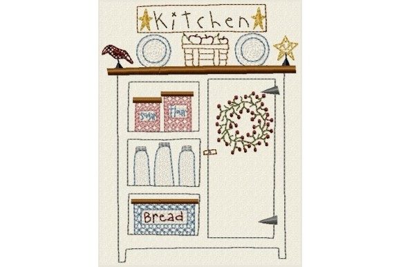 Prim Kitchen Review: A Vintage Embroidery Gem