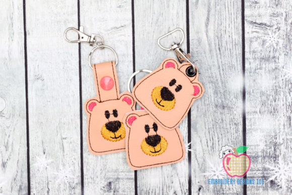 Review: Cartoon Bear Face Keyfob for Boutique Apparel