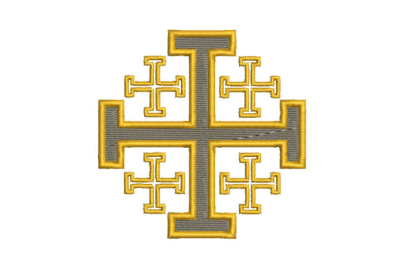 Review: Cross of Jerusalem Embroidery Design