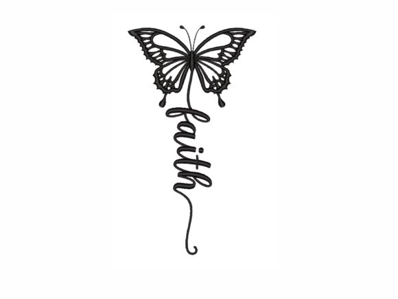 Review: Faith Butterfly Embroidery Design