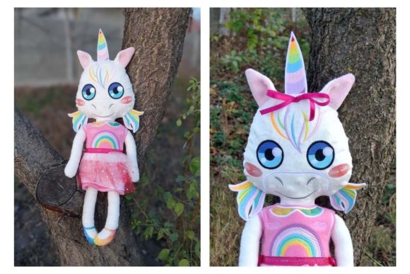 Reviewing Unicorn Doll ITH for Holiday Collections